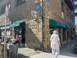 Bar Edurne, situado en la calle Virgen de Begoña, en Bilbao