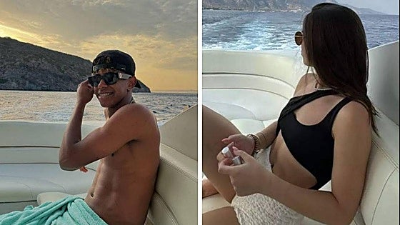 Las increíbles vacaciones de Lamine Yamal y su novia Álex Padilla en Grecia