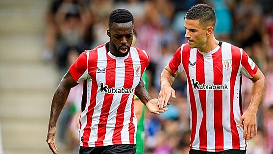 Así han sido los goles de Iñaki Williams y Canales en Barakaldo, con Gorosabel y Djaló como asistentes