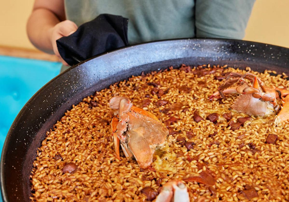 Paella de Taiga.