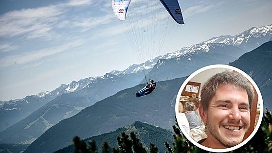 Andoni, el vitoriano de 36 años fallecido en un accidente de parapente en Huesca
