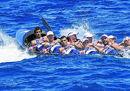 La bandera de Getxo, en directo