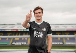 Iñigo Córdoba jugó las dos últimas temporadas en el Fortuna Sittard.