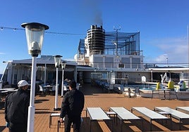 El Oosterdam, una ciudad flotante con calabozo e incluso morgue