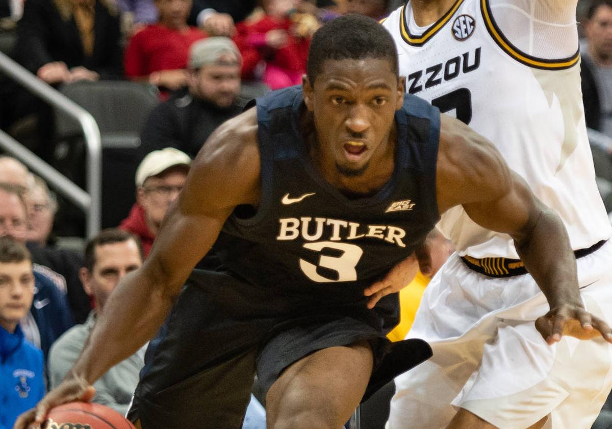 El baskonista Kamar Baldwin, en su época universitaria en Butler.