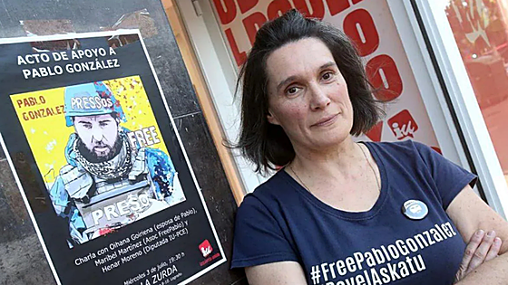 La pareja de Pablo González dice que ni espera ni quiere llamada alguna del Gobierno: «Que se la ahorren»