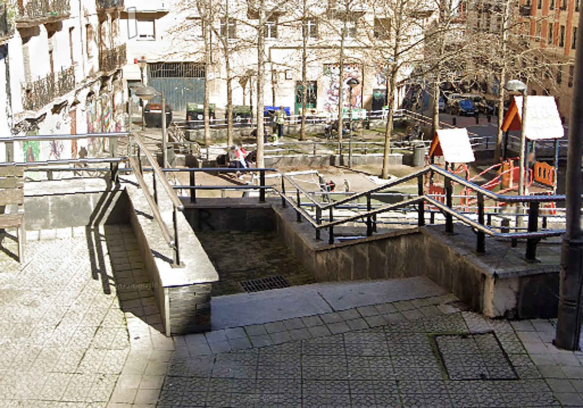 Zona donde se produjo la pelea.