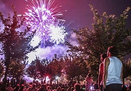 El Monte de la Tortilla es el «mejor» emplazamiento para contemplar los espectáculos.