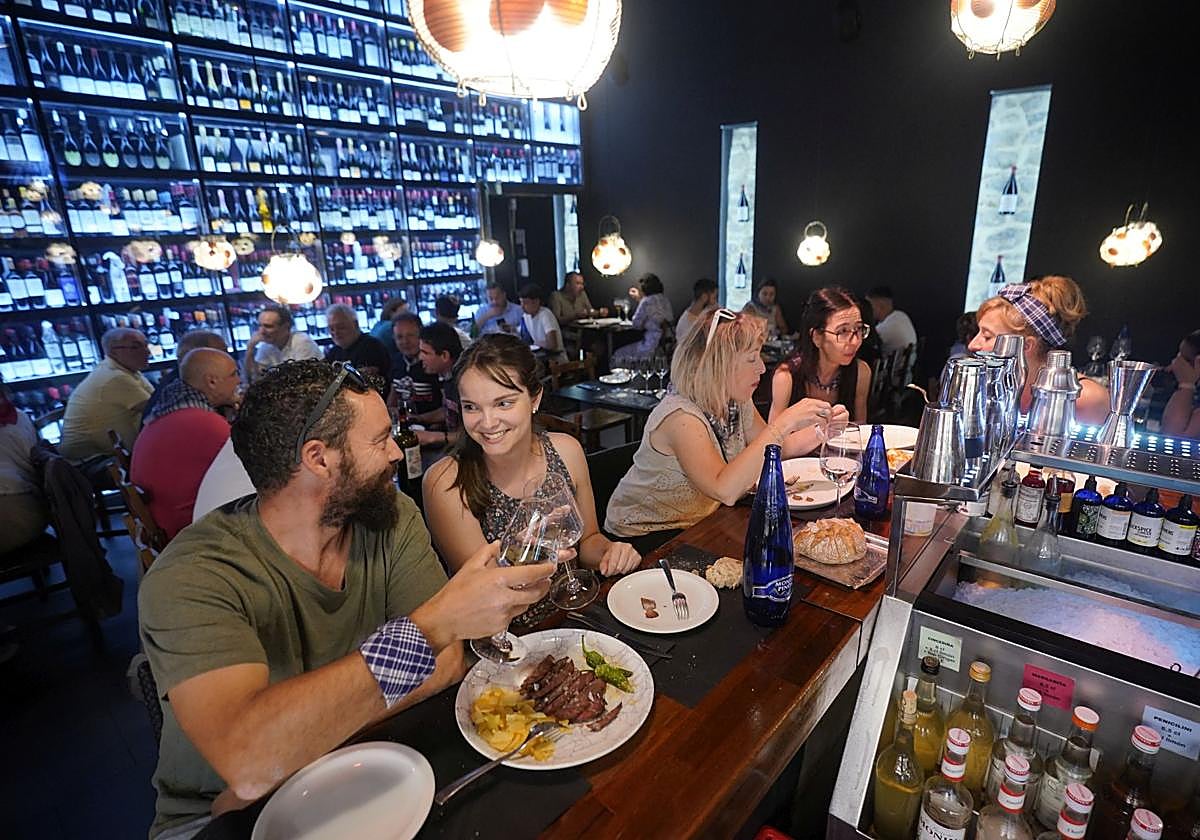 En lugar de cenar, optamos por unos cócteles de nivelón.