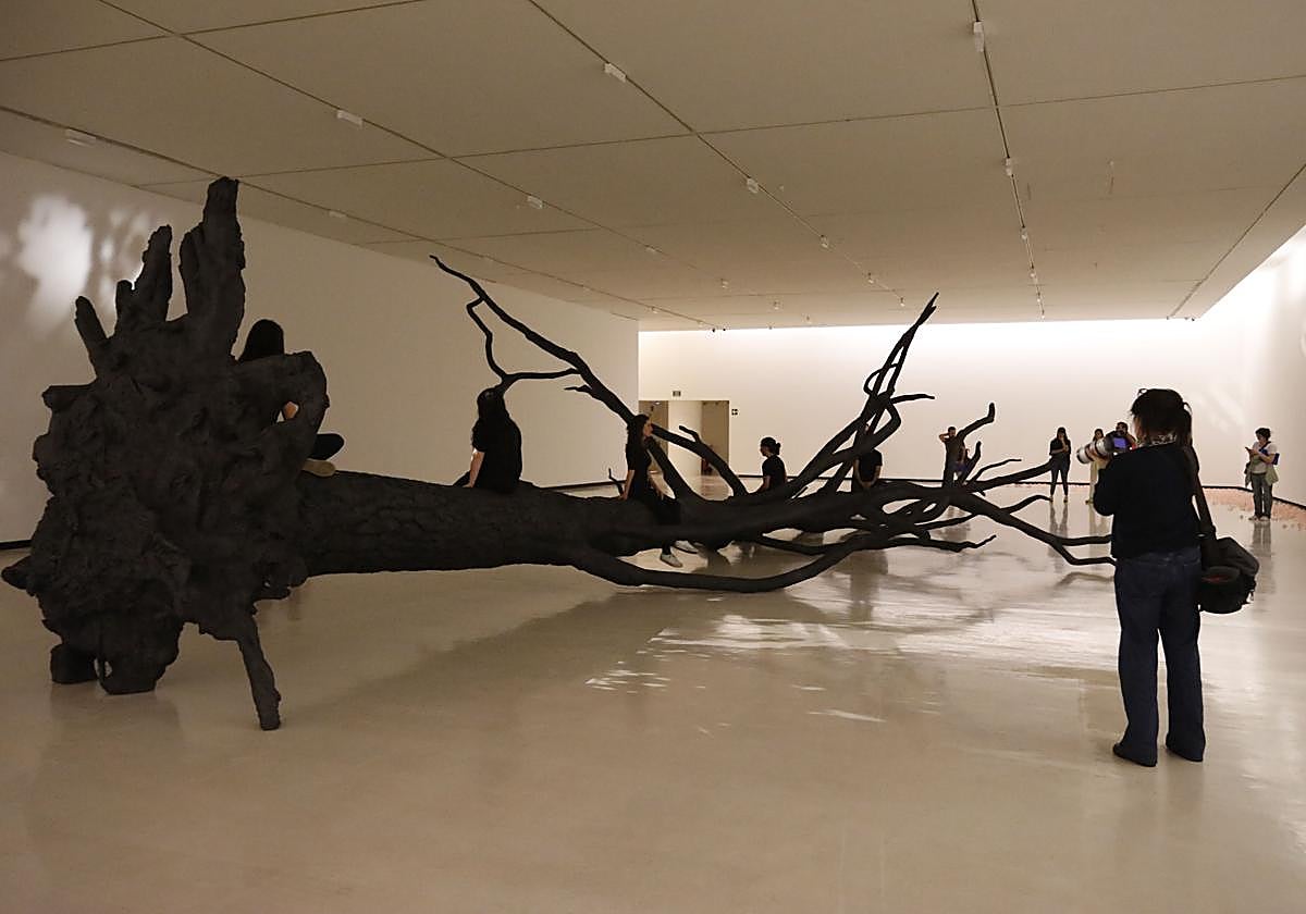 Una de las piezas de 'Klima', la exposición de Allora y Calzadilla.