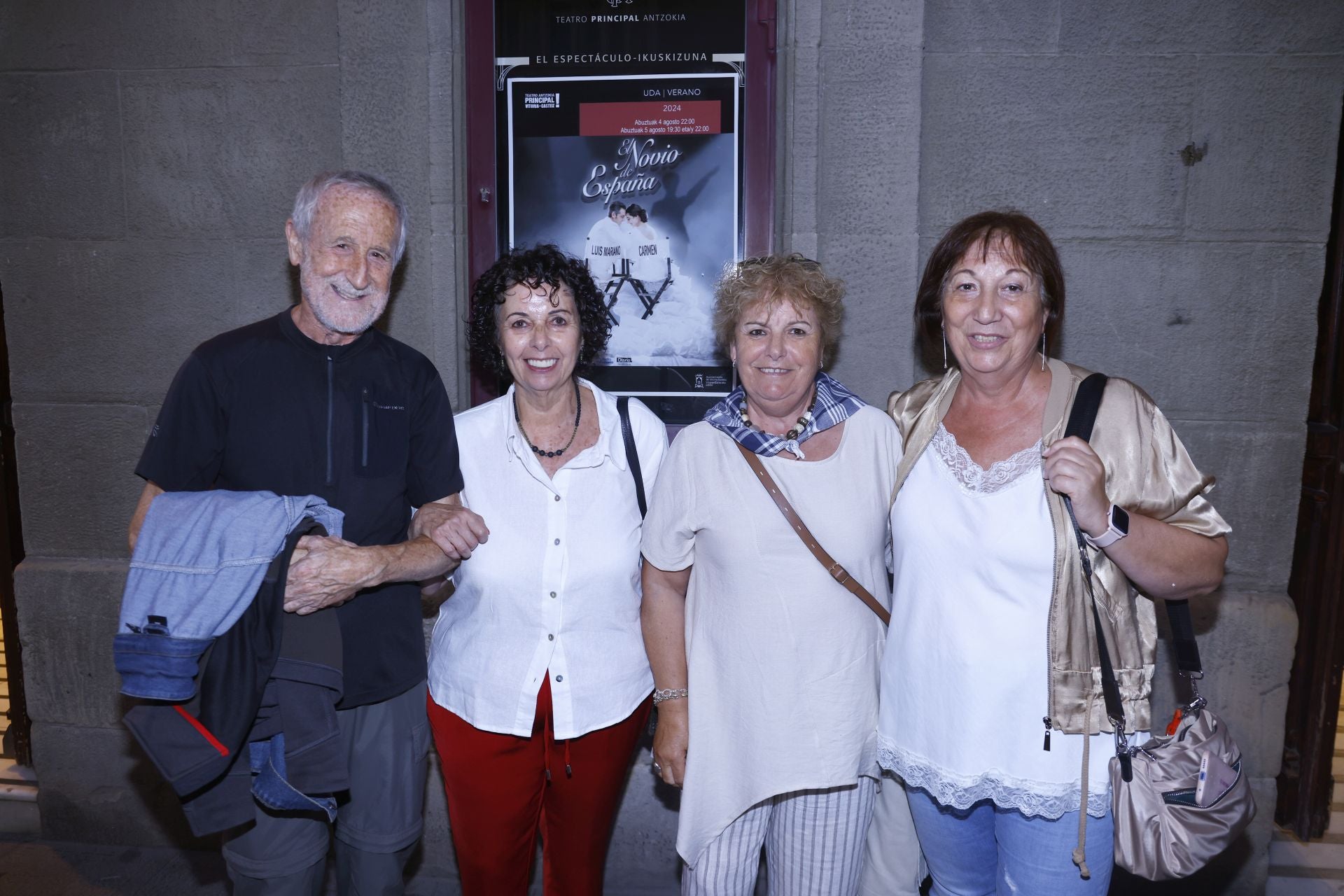 Pedro Molero, Maite Navas, Marce Gutiérrez y Rosa Garrido. 