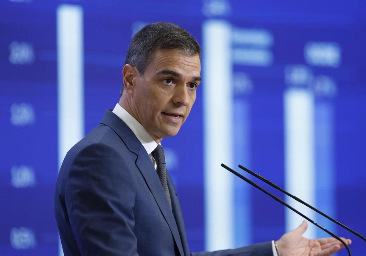 Pedro Sánchez, presidente del Gobierno.