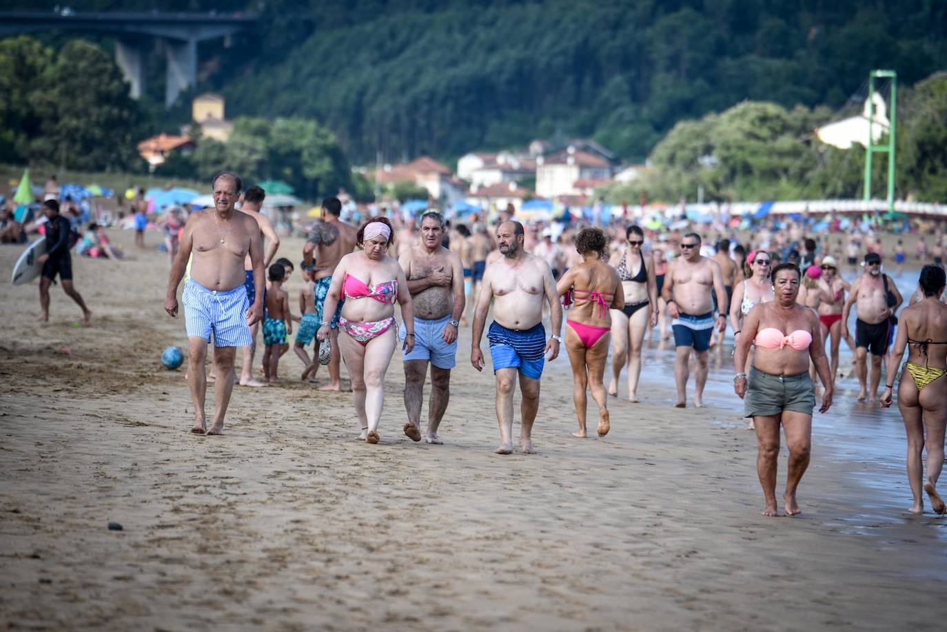 Playa de la Arena a las 11 de la mañana, 