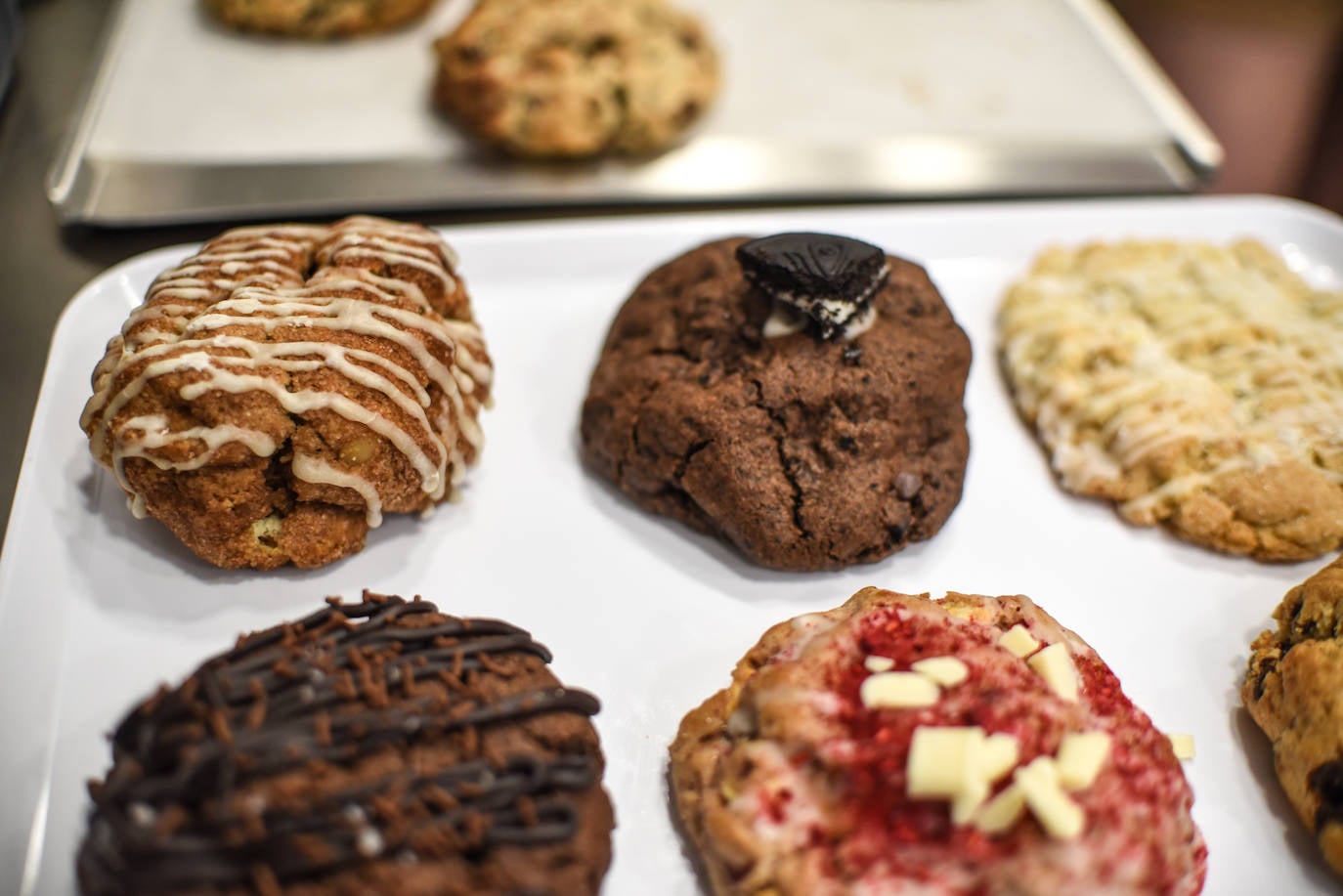 Erica, la bióloga estadounidense que acaba de abrir una tienda de galletas sin gluten en Bilbao