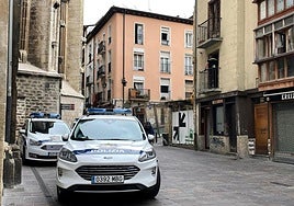 Hasta la zona se han desplazado hasta cinco vehículos de la Policía Local.