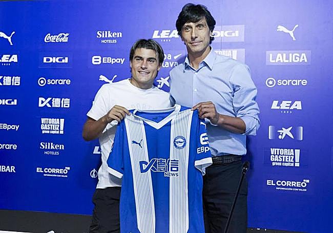Sergio Fernández, durante la presentación de Romero.