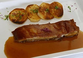 'Trufas' de morcilla o timbal de rabo de res en un clásico renovado al sur de Álava