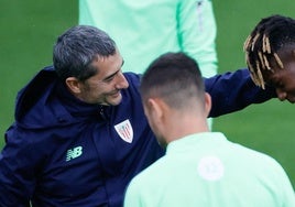 Valverde: «A Nico le veo muy bien, está contento aquí»