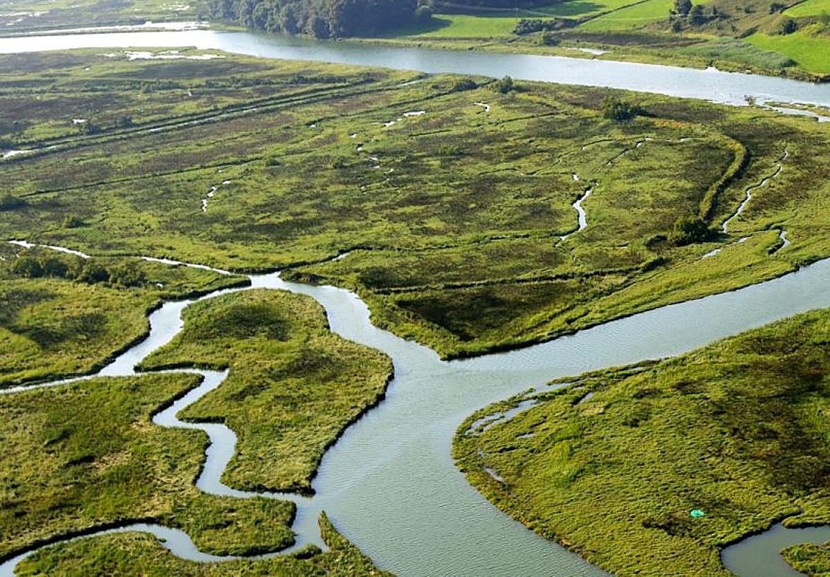Una persona herida al caerse desde una altura de cuatro metros en Ibarrangelu