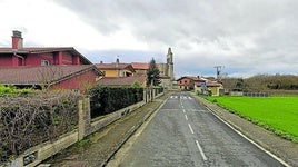 Uno de los puntos sobre los que se actuará en los próximos meses es la travesía del concejo de Gazeta, en Elburgo.