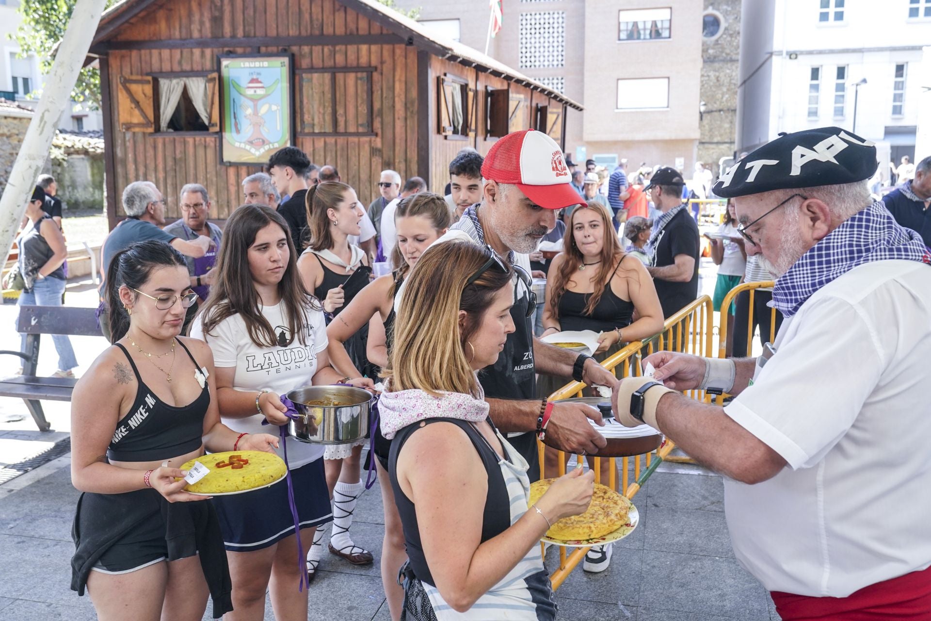 Concurso gastronómico de las fiestas de Llodio