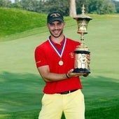 Josele Ballester, de la misma universidad que Rahm y de padres olímpicos, primer español que gana el US Open Amateur