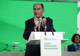 El presidente de Iberdrola, Ignacio Galán.