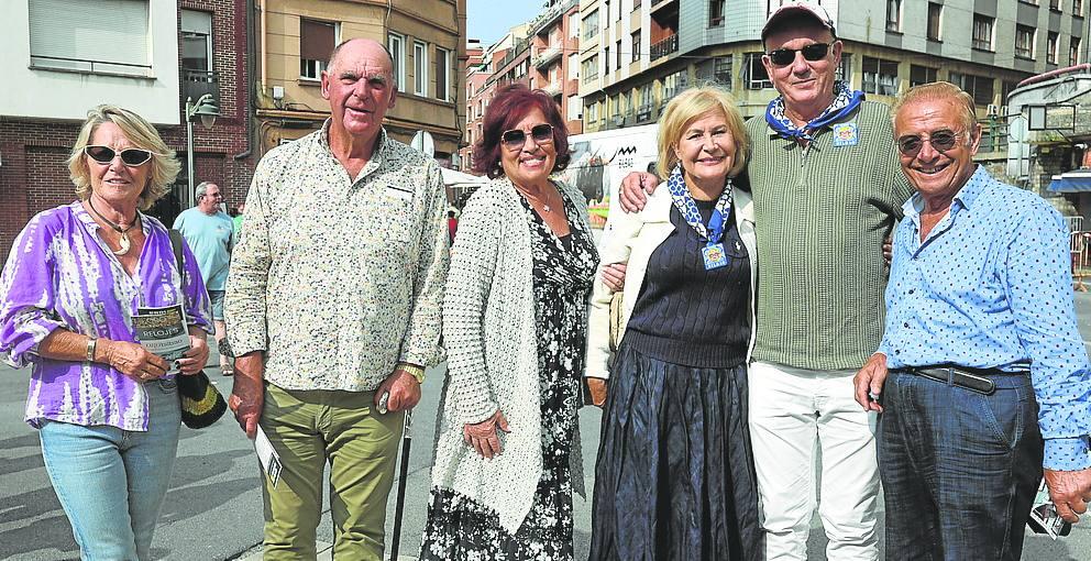 Amelia Zubiaga, Juan José Muro, Marian López, Elisa Rey, Marc Pecastaings y Jesús Expósito.