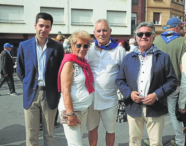 Unai Ahedo, Inmaculada Lechosa, Marcelo Vian y Jon Bilbao.