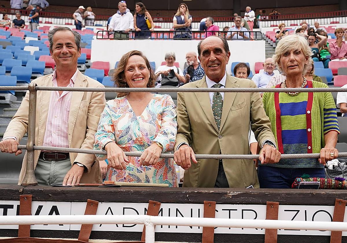 José Miguel Rotaeche, Carmen Aguirre, Jorge Ortiz de Urbina e Isabel Lipperheide.
