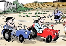 La viñeta de Cerrajería sobre la pérdida de suelo agrícola en Álava