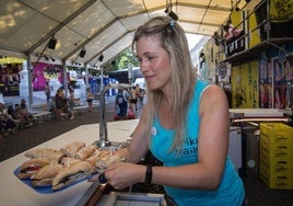 La gastronomía también protagoniza las fiestas de Bilbao.