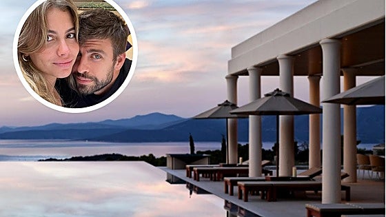 Las vacaciones a todo lujo de Gerard Piqué y Clara Chía en Grecia: barco privado, habitación a 6.000 euros la noche...