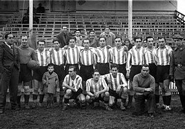 lineación del Deportivo Alavés amateur del año 1936.
