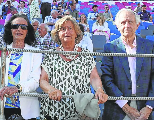 Sonsoles Díez de Rivera, Goretti y Manuel Escauriaza. 