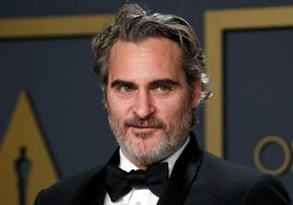 Joaquin Phoenix, en una ceremonia de los Oscar.