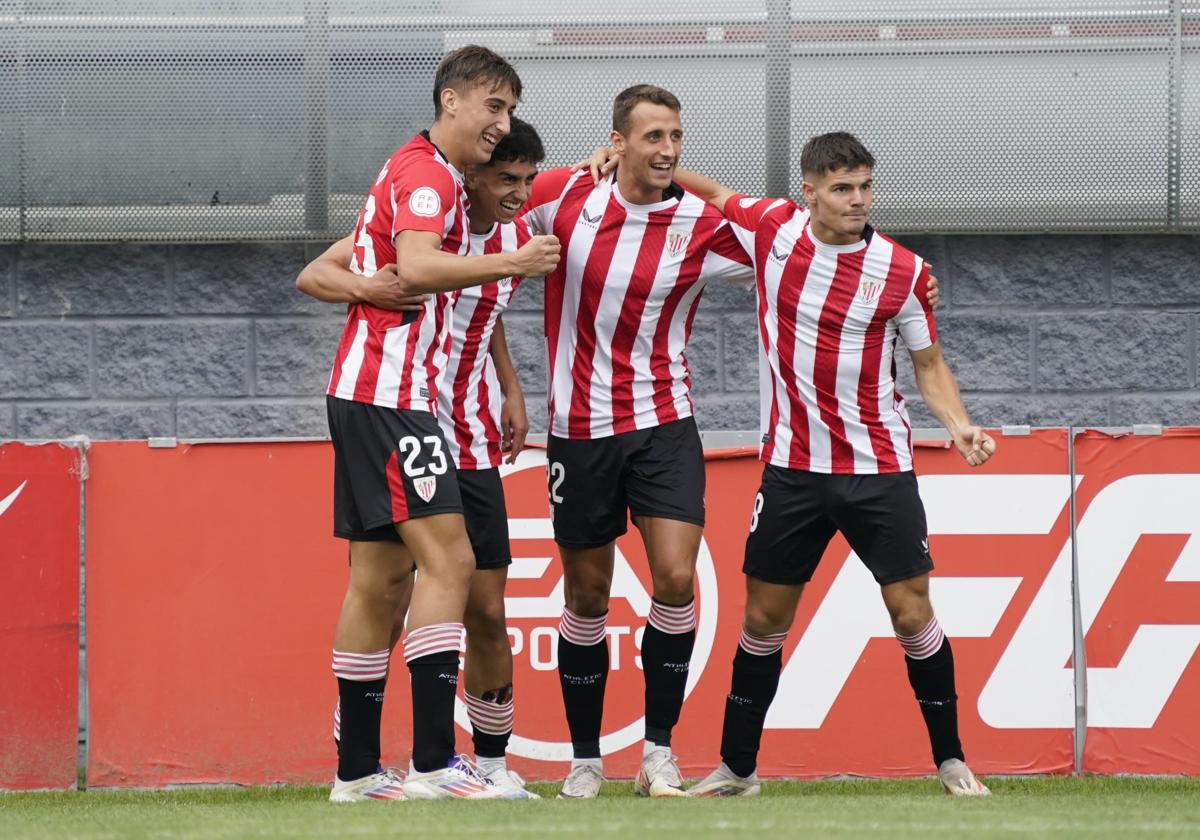 Olabarrieta le da la primera victoria al Bilbao Athletic