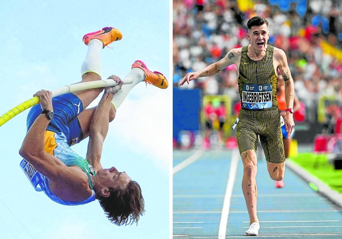 Duplantis se eleva en Polonia para superar los 6,26 metros en pértiga, mientras que Jakob Ingebrigtsen acaba con el histórico récord de 3.000 de Komen.