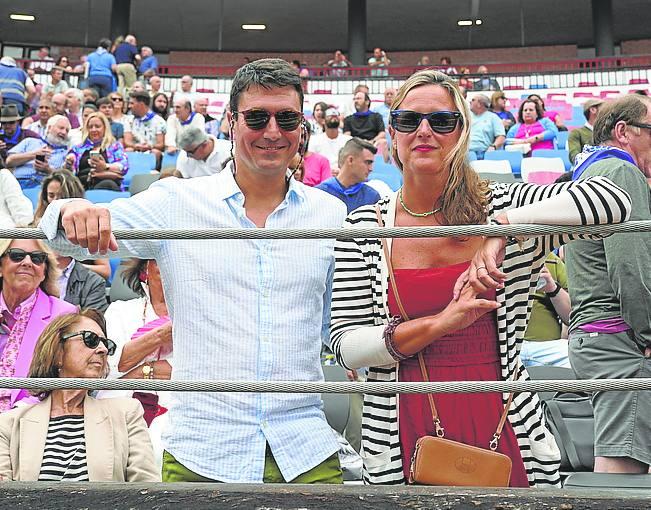 Ander Udondo y Cristina Marcos.