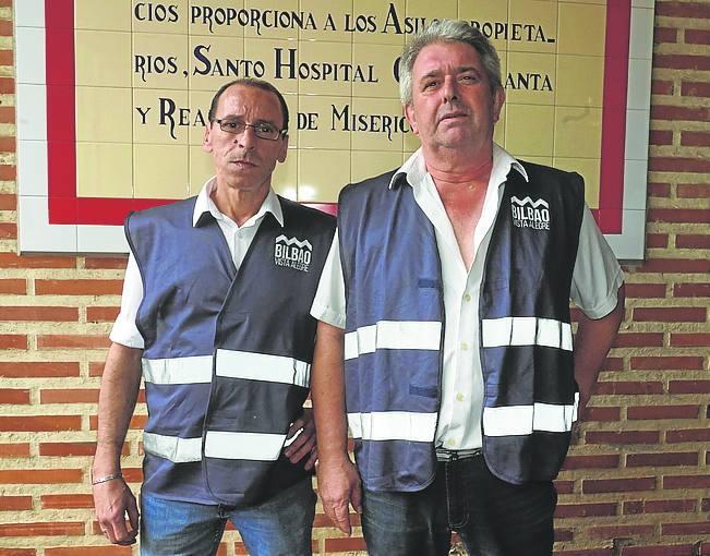 Javier Virlumbrales y Joaquín Vega.