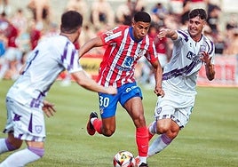 Mouriño, con el Atlético de Madrid en esta pretemporada.