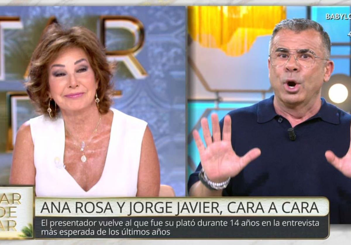 La reacción de Iñaki López al corte de Jorge Javier a Ana Rosa