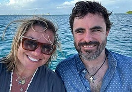 Caritina Goyanes y Antonio Matos.