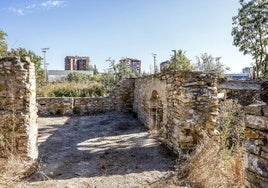 Las ruinas del caserío serán «restauradas» para que formen parte del jardín.