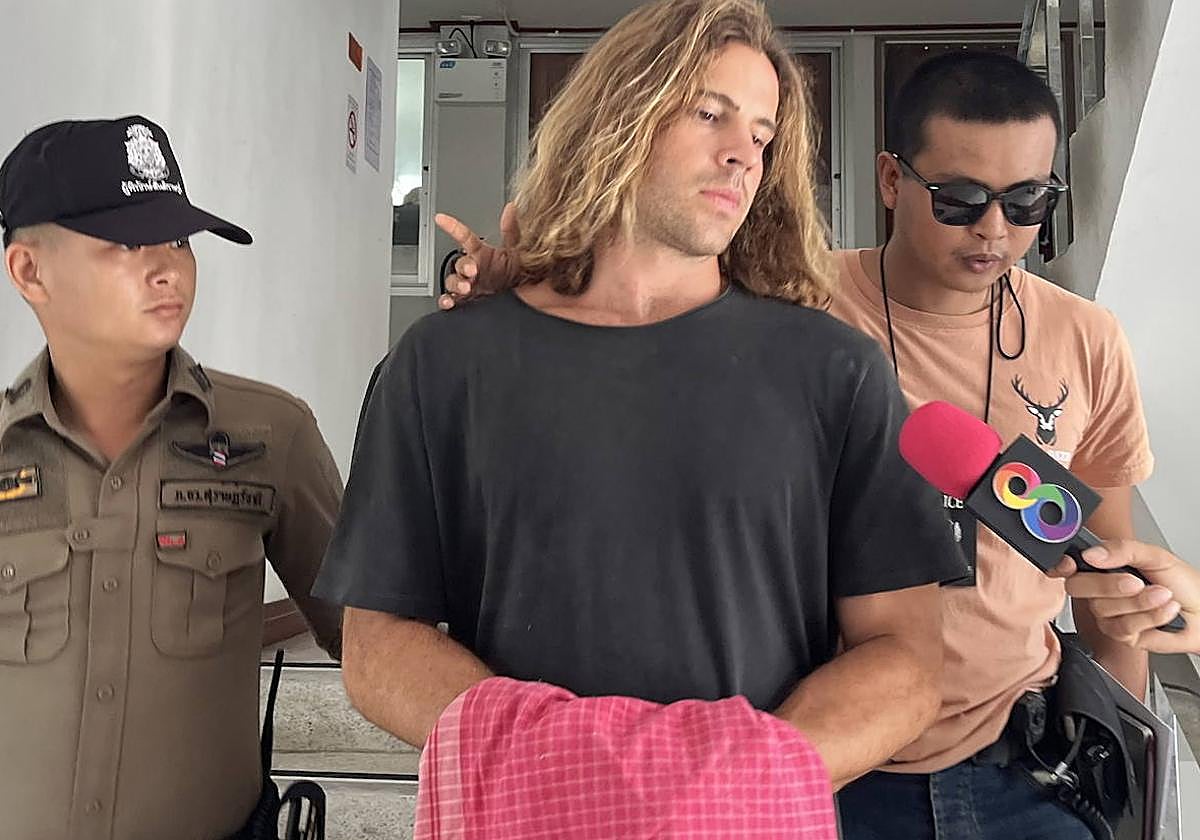 Daniel Sancho rompe a llorar durante la lectura de la sentencia que le condena a cadena perpetua