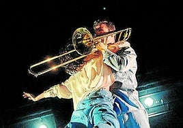 Melania Olcina en 'La declamación muda'.