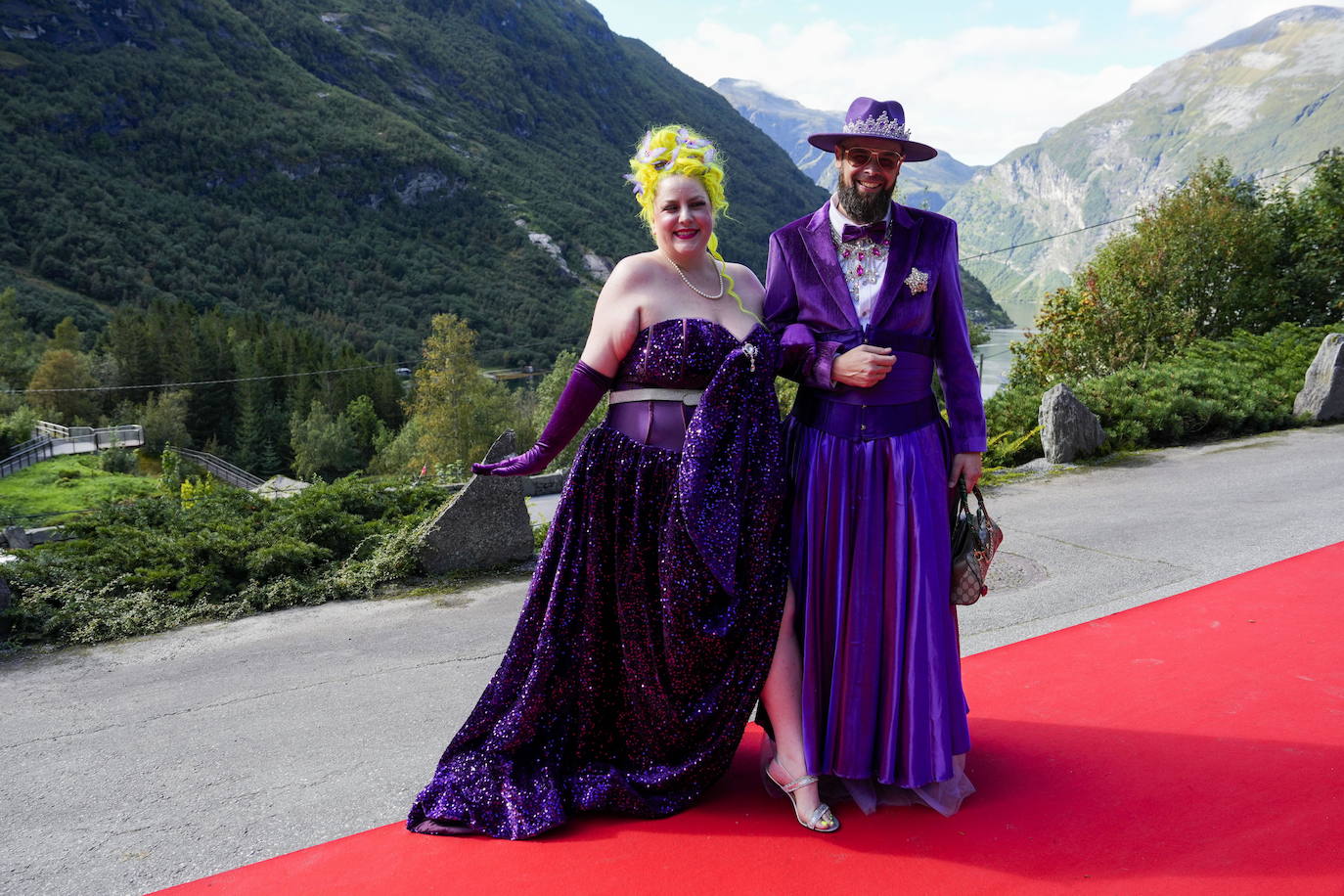 La boda de la princesa Marta Luisa de Noruega y el chamán Durek Verrett, en imágenes