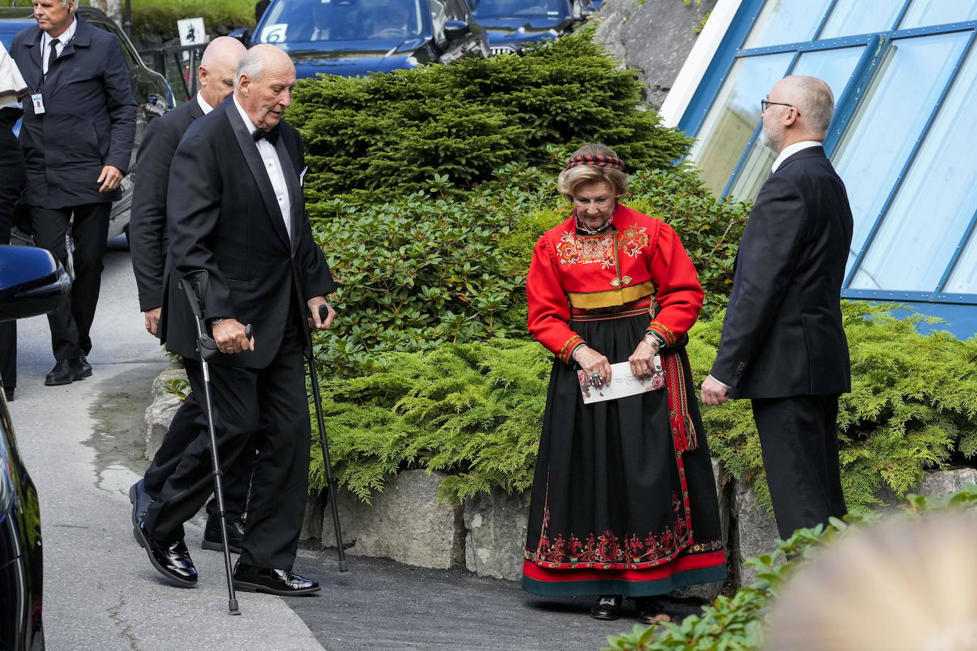 La boda de la princesa Marta Luisa de Noruega y el chamán Durek Verrett, en imágenes