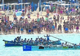 Urdaibai y Donostiarra al término de la pasada edición de La Concha.