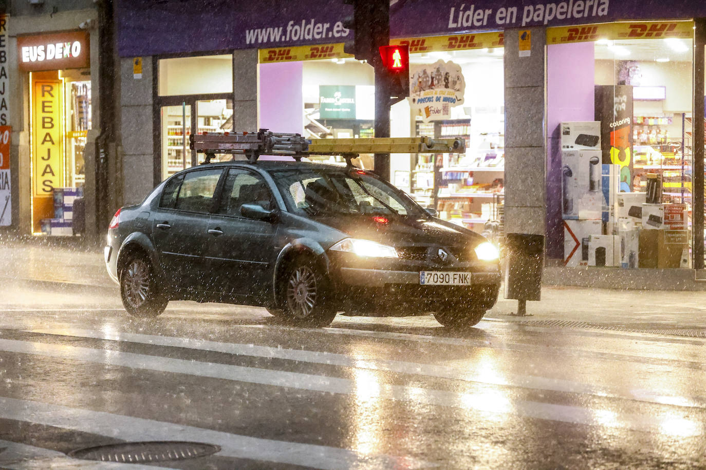 Vitoria cierra el sábado con fuertes lluvias